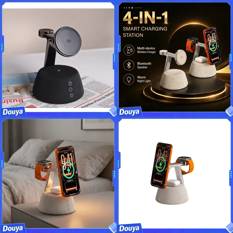Electronics Gadgets In China - KUANGXIANG Nuevo Altavoz Inalámbrico con Carga