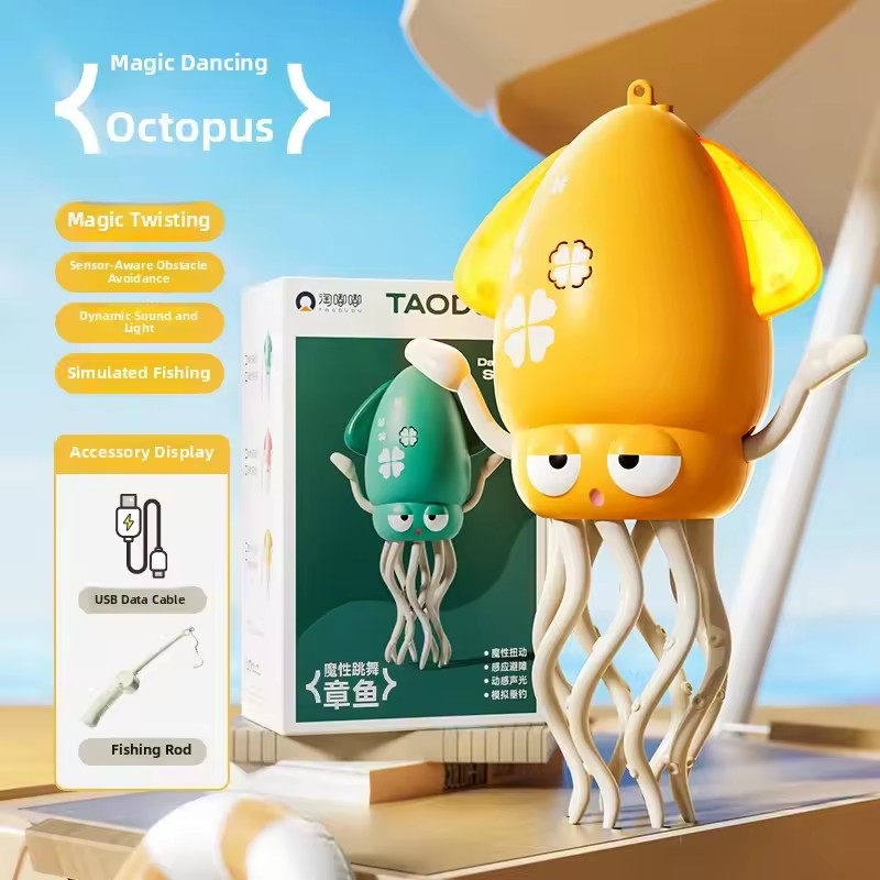 Electronics Gadgets For Gift - Robot de pulpo bailando inteligente: juguete