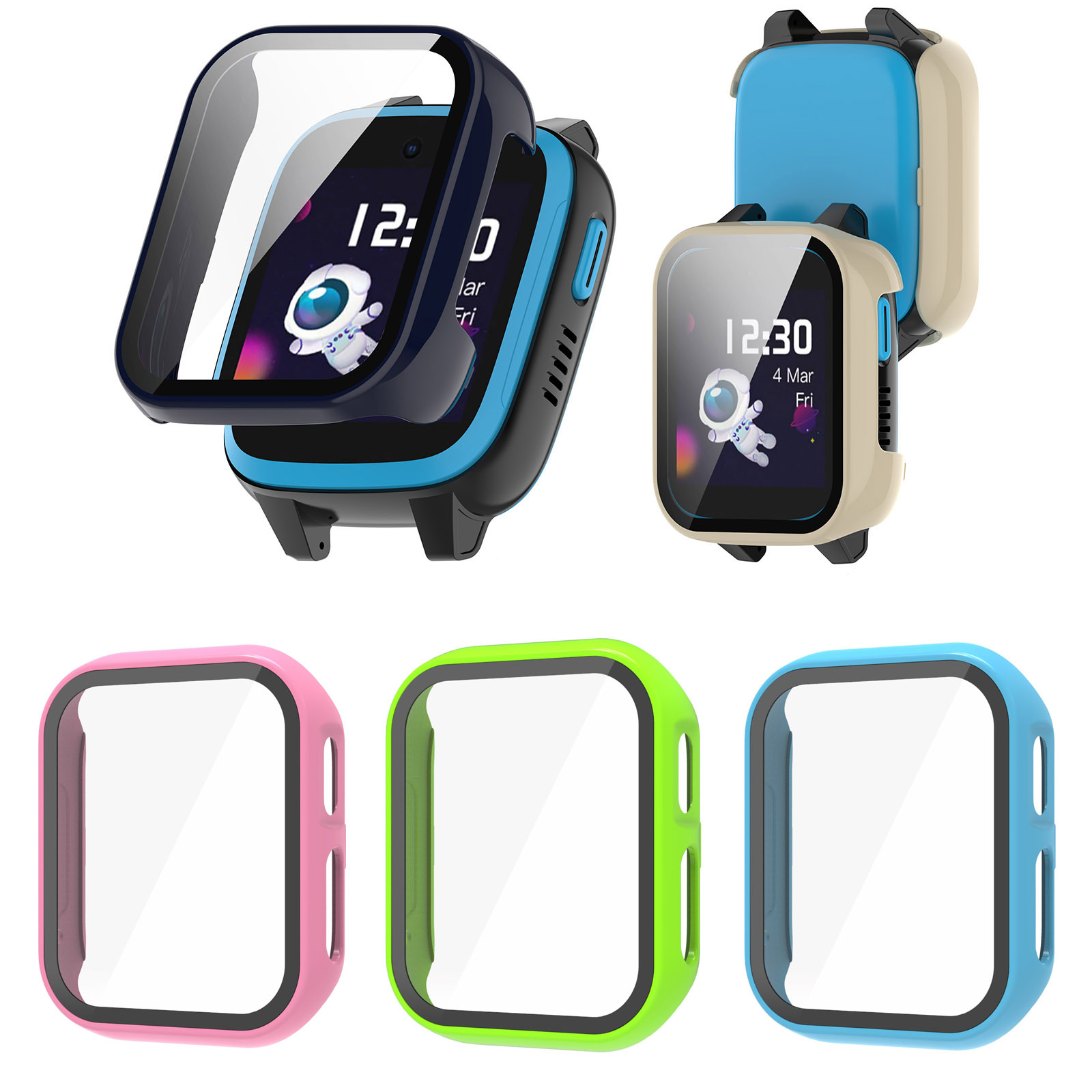 Smart Watch Kids - Funda protectora de pantalla de cristal