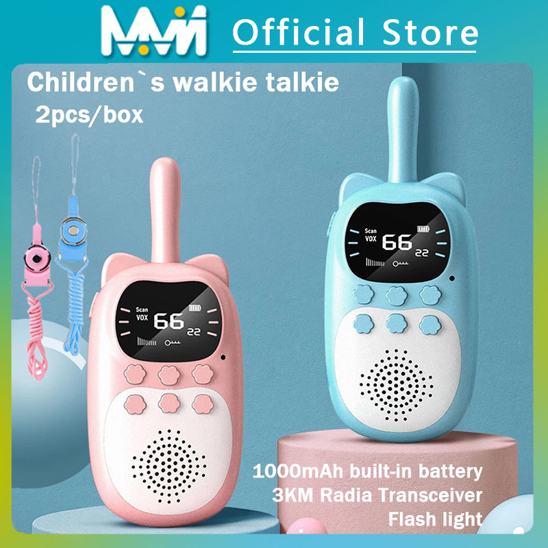 Electronics Gadgets For Gift - Walkie Talkie para niños, 2 uds.,