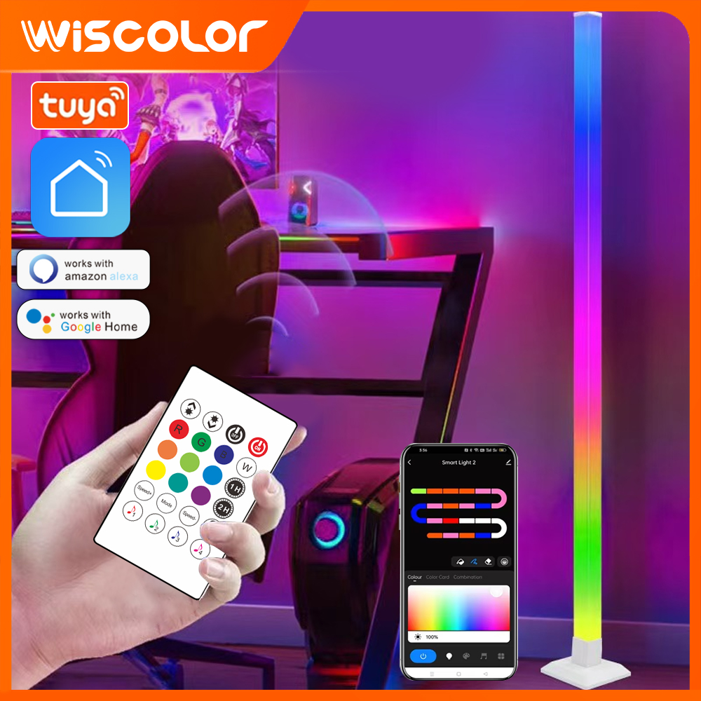 Rgb Desk Lamp Smart - Lámpara de pie LED de esquina
