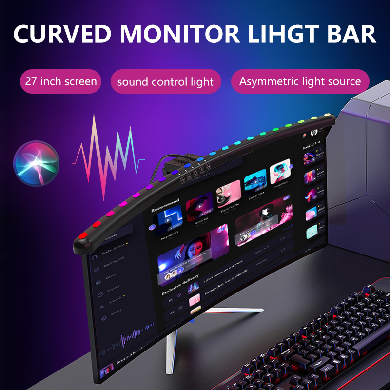 Barra de Luz RGB para Monitor, - Rgb Desk Lamp Smart reseña y precio