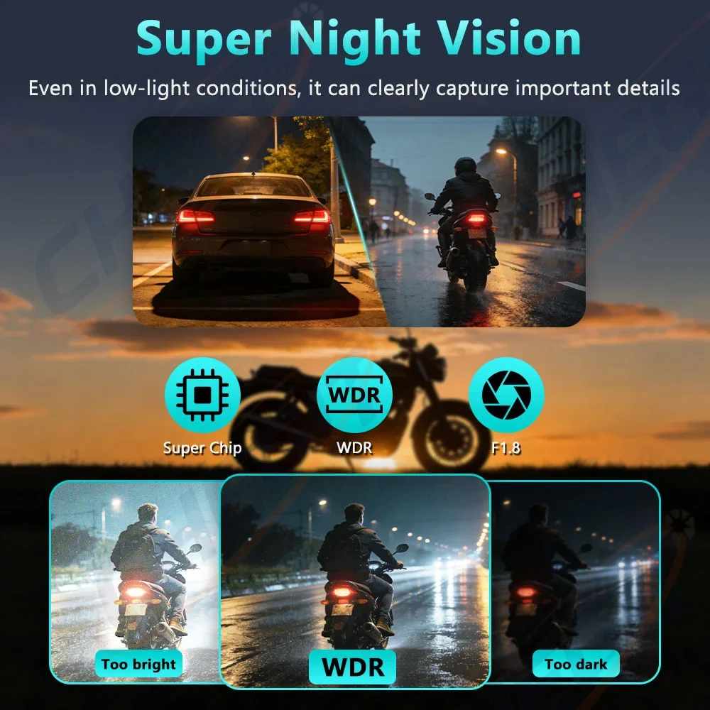 Cámara DVR para Motocicleta 2K - Compact Camera Mirrorless reseña y precio
