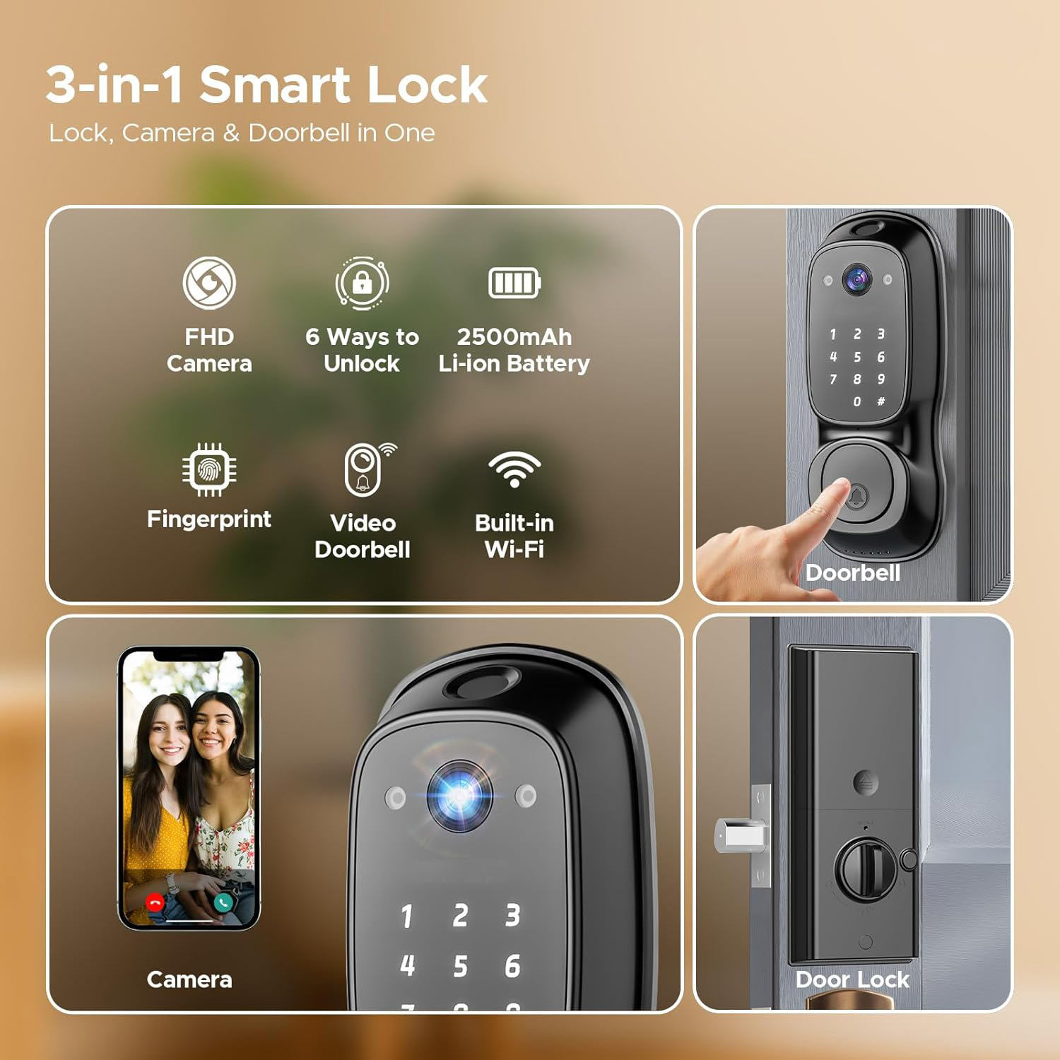 Cerradura Inteligente para Pue - Electronics & Gadgets Starting With T reseña y precio
