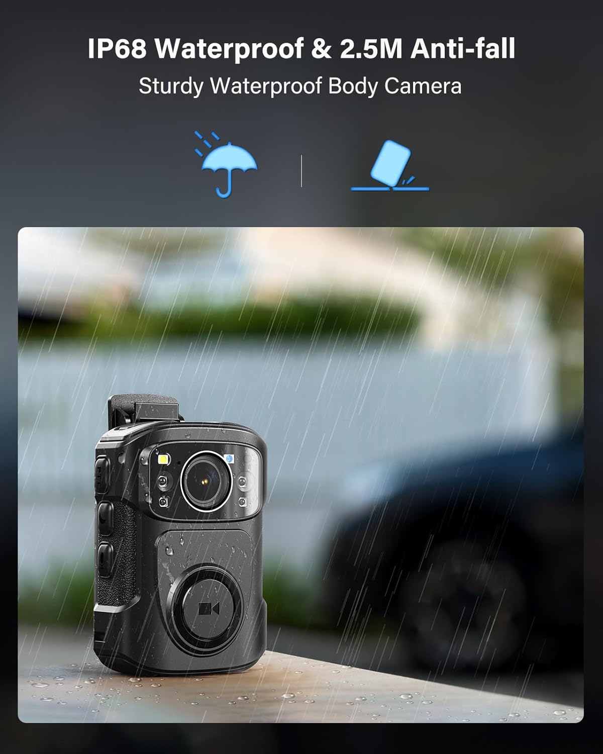 BOBLOV B4K5 4K cámara corporal - Compact Camera Mirrorless reseña y precio