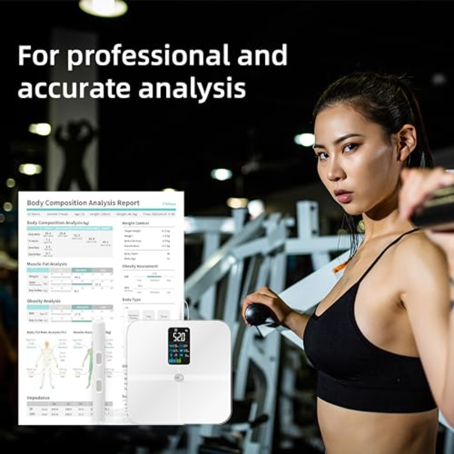 Báscula de baño para análisis  - Body Fat Scale Smart reseña y precio
