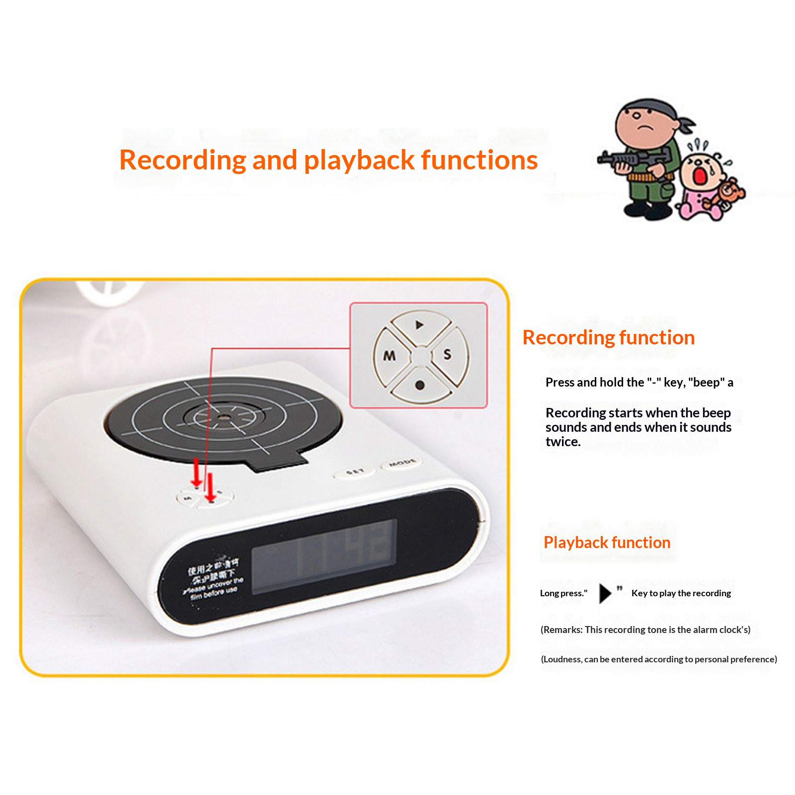 Reloj de Escritorio Electrónic - Electronics Gadgets For Gift reseña y precio