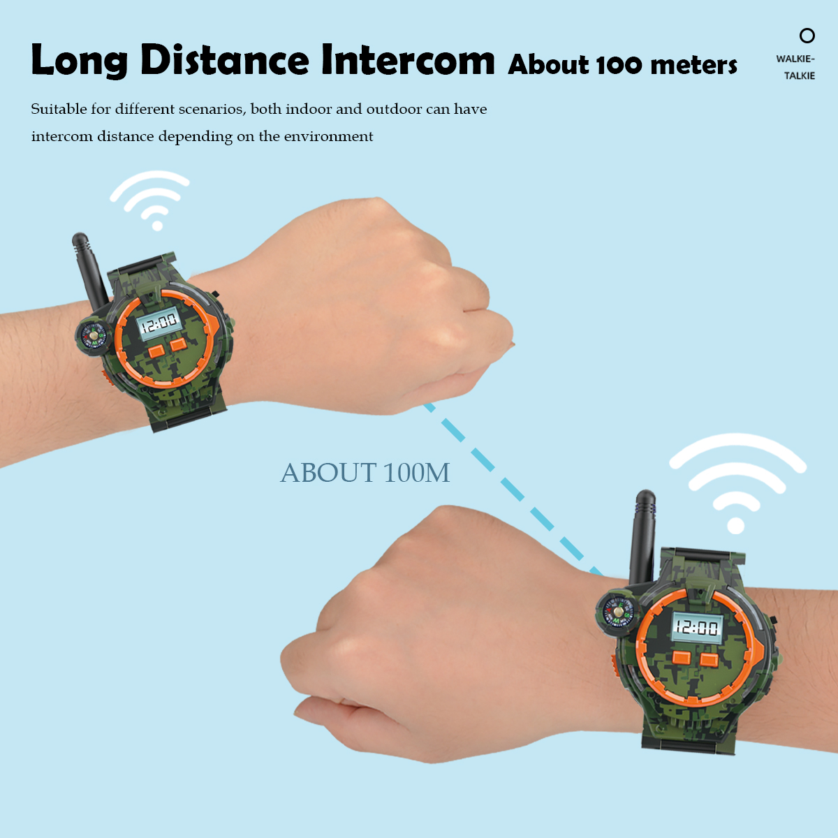 Walkie Talkie electrónico de 2 - Electronics Gadgets For Gift reseña y precio