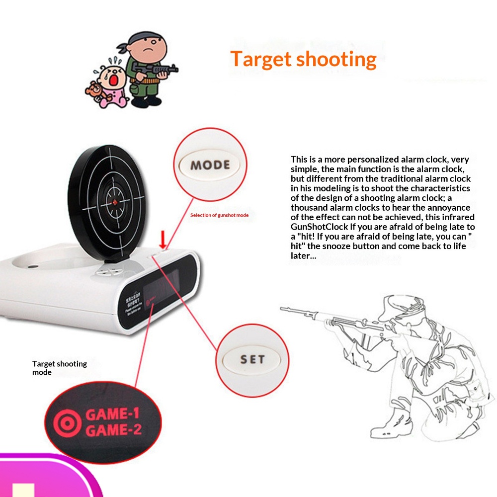 Reloj de Escritorio Electrónic - Electronics Gadgets For Gift reseña y precio