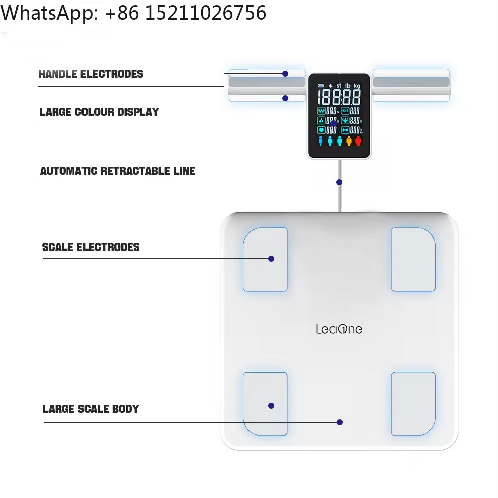 Báscula Inteligente de 8 Elect - Body Fat Scale Smart reseña y precio