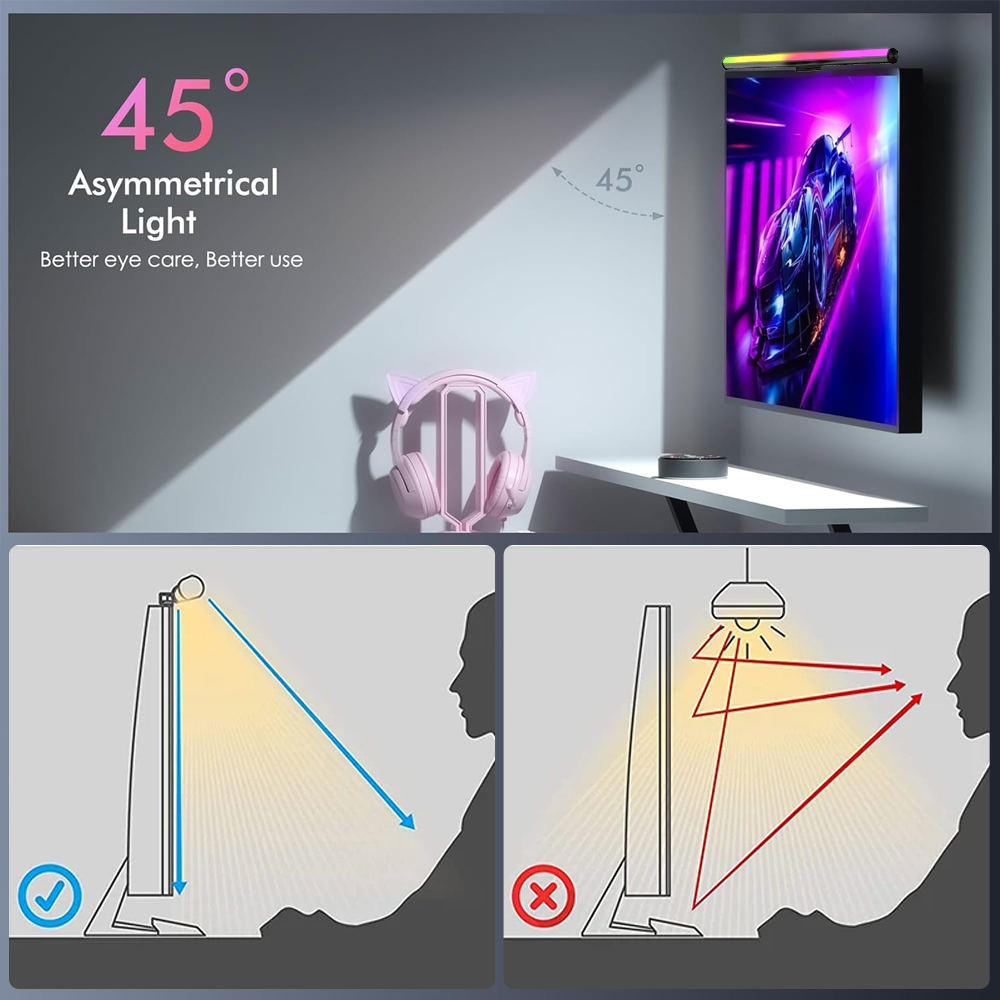 Barra de Luz Inteligente RGB c - Rgb Desk Lamp Smart reseña y precio