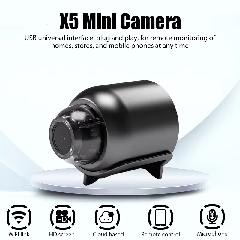 Mini cámara X5 de 1080P, visió - Compact Camera Mirrorless reseña y precio