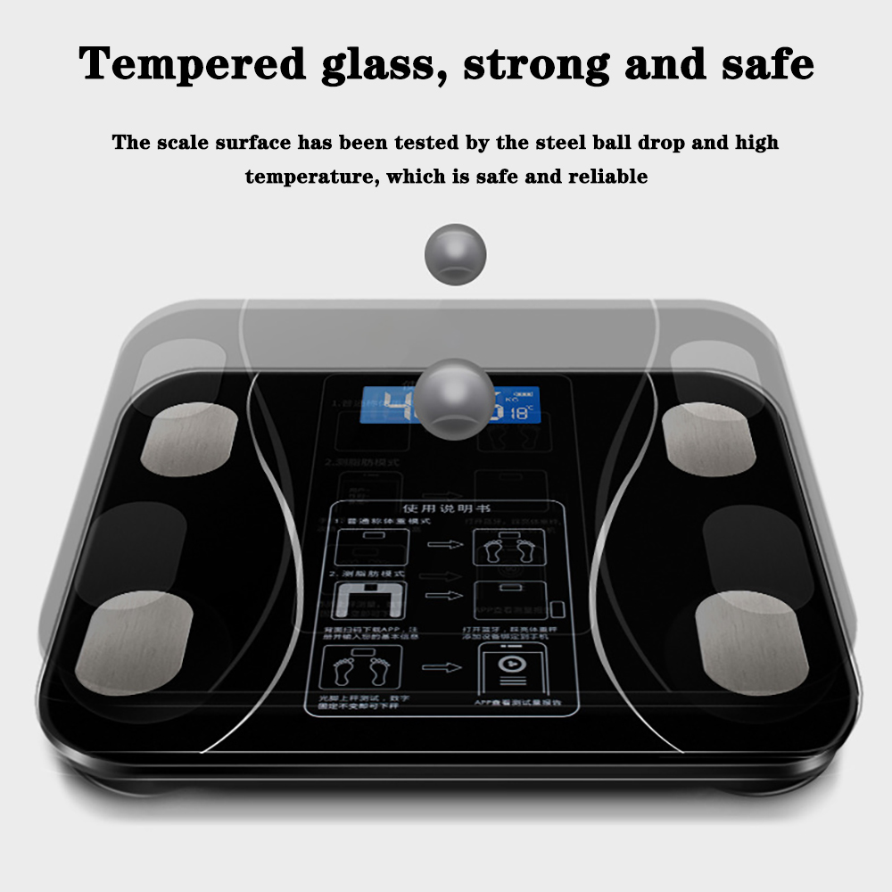 Báscula de Grasa Corporal Inte - Body Fat Scale Smart reseña y precio
