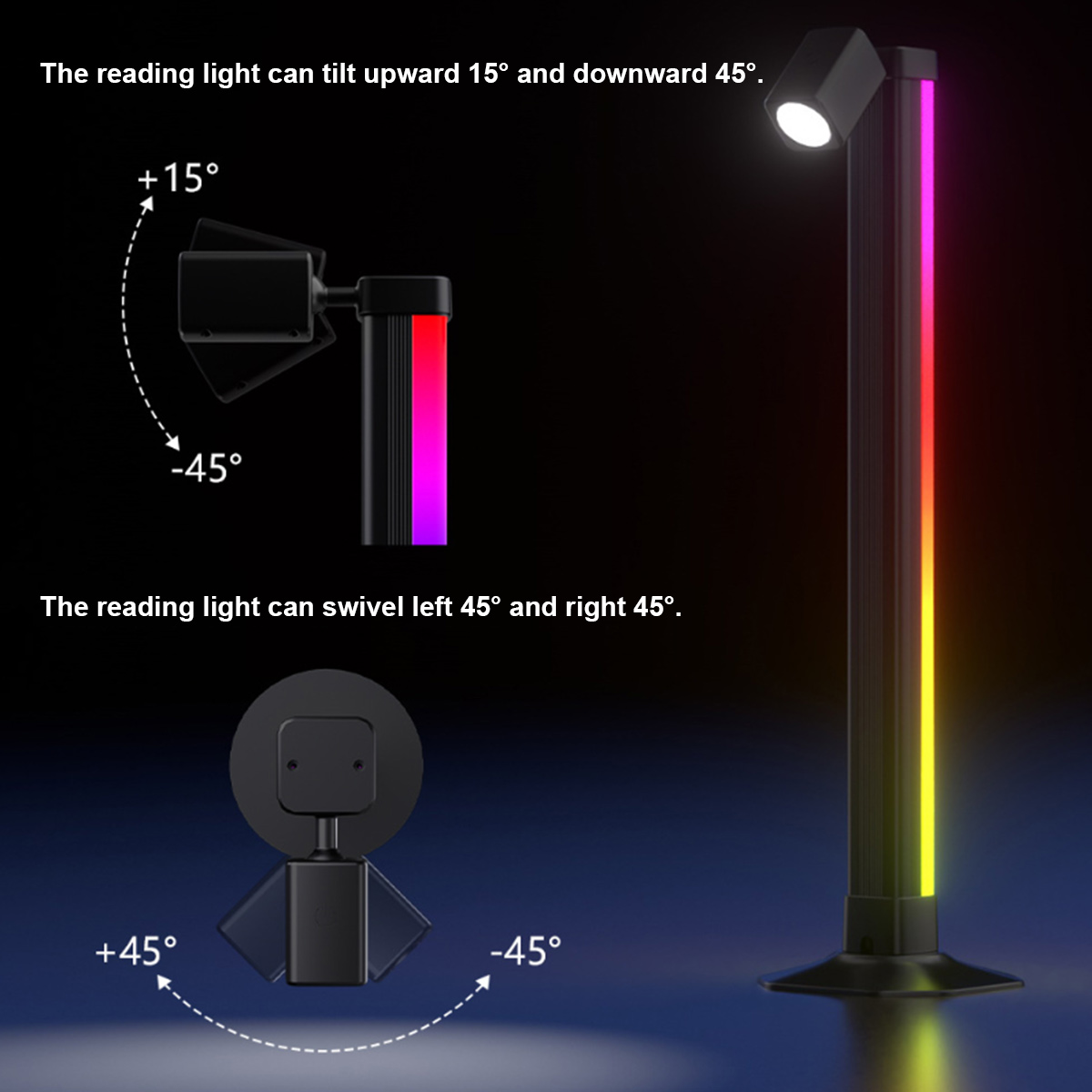 Barra de luz inteligente LED R - Rgb Desk Lamp Smart reseña y precio