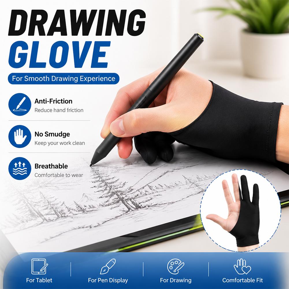 Guante de Dibujo Antitáctil, G - Digital Drawing Tablet reseña y precio